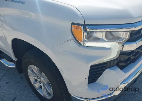 2023 Chevrolet Silverado 1500 2Wd Double Cab Standard Bed Lt из США, поврежденный, VIN 1GCRACEK4PZ206542